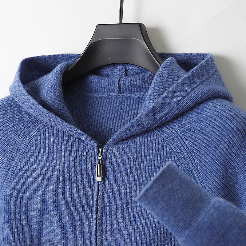 Cashmere Zip Up